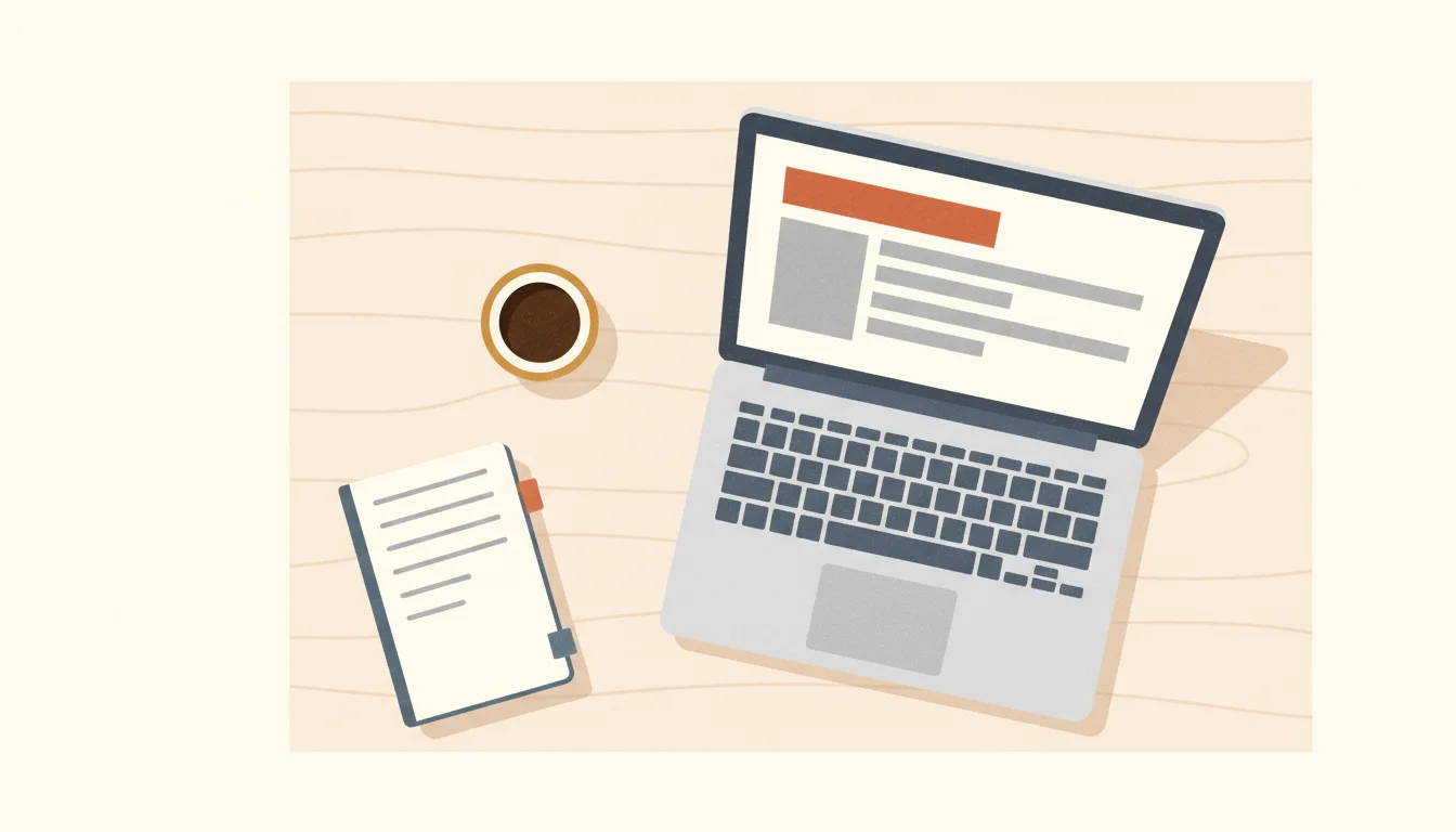 Hakija täyttää avointa hakemusta kannettavalla tietokoneella, vieressä pieni kartta Suomen suurimmista työnantajista